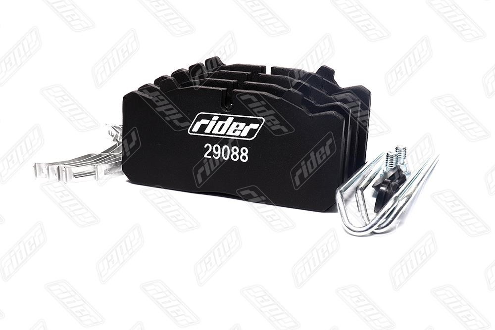 Колодка гальм. диск. LONG LIFE (компл. вісь) DAF LF45, IVECO, MAN L/M/ME2000, RV, RIDER RD29088STD Колодка гальм. диск. LONG LIFE (компл. вісь) DAF LF45, IVECO, MAN L/M/ME2000, RV, RIDER RD29088STD