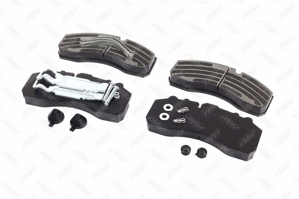 Колодка гальм. диск. TWIN (з шаром притирання) BPW, DAF XF95, IVECO, (RIDER), RIDER ST29108PRO Колодка гальм. диск. TWIN (з шаром притирання) BPW, DAF XF95, IVECO, (RIDER), RIDER ST29108PRO