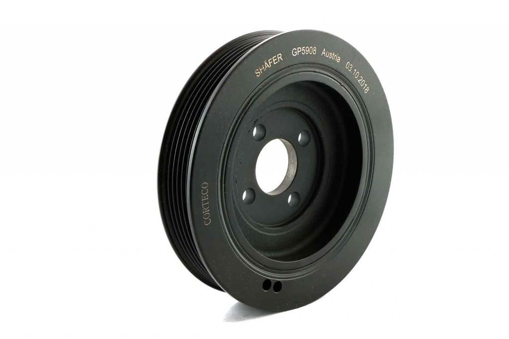 Шків колінвалу Citroen Jumper, Boxer, Ducato, 2.5 TDI, 94-02, SHAFER GP5908 Шків колінвалу Citroen Jumper, Boxer, Ducato, 2.5 TDI, 94-02, SHAFER GP5908