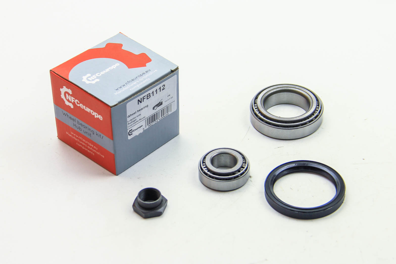 Підшипник маточини перед. VW T3 84-92 (к-кт), NFC NFB1112 Підшипник маточини перед. VW T3 84-92 (к-кт), NFC NFB1112