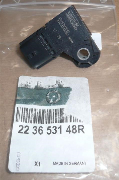 Датчик, тиск впускної труби, RENAULT 22 36 531 48R Датчик, тиск впускної труби, RENAULT 22 36 531 48R