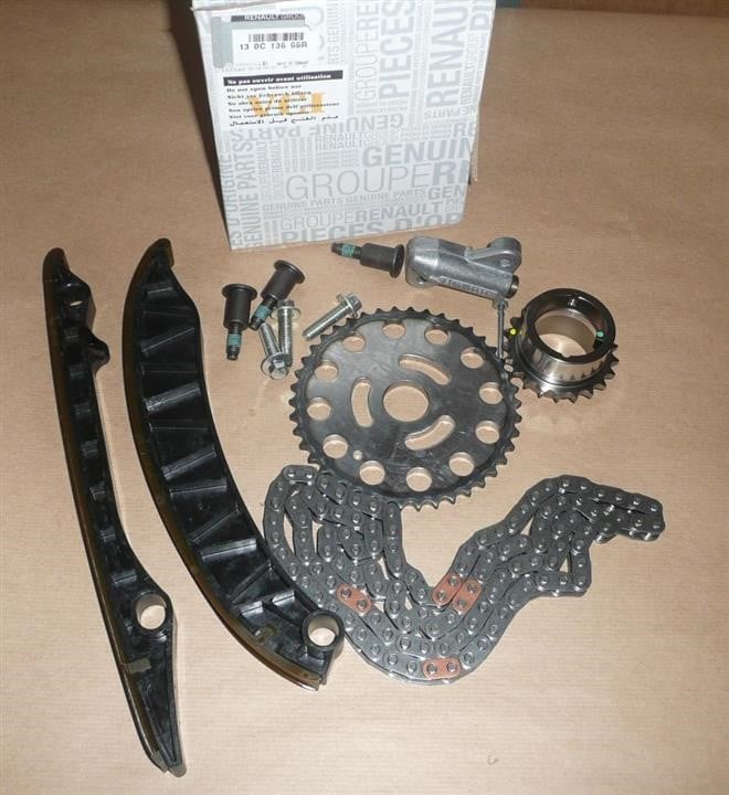 Комплект цели привода распредвала, RENAULT 130C13666R Комплект цели привода распредвала, RENAULT 130C13666R