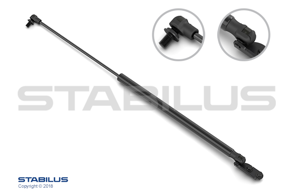 Газовая пружина, крышка багажник   015058   STABILUS