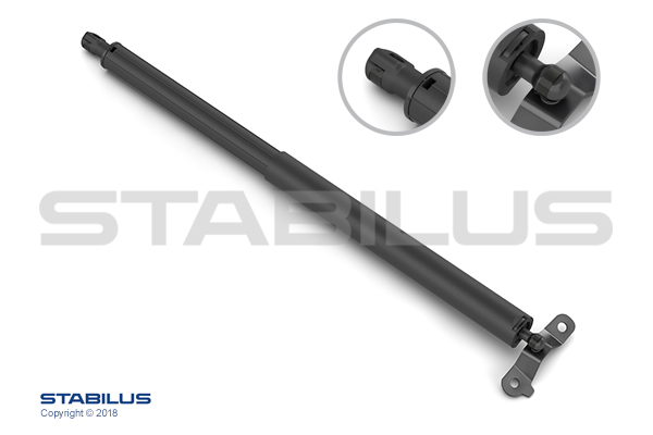 Газовая пружина, крышка багажник   019027   STABILUS