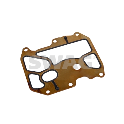 масляный радиатор, двигательное масло 30 10 6498 SWAG #2