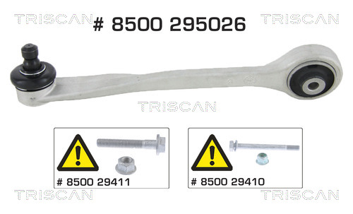 Рычаг независимой подвески колеса, подвеска колеса   8500 295026   TRISCAN