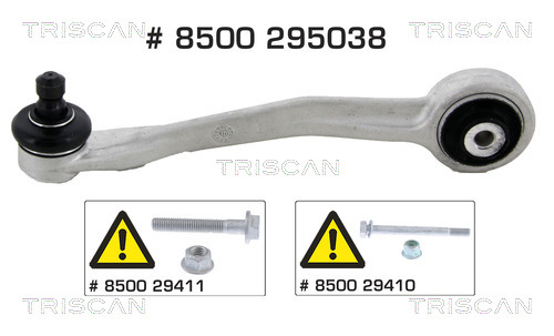 Рычаг независимой подвески колеса, подвеска колеса   8500 295038   TRISCAN