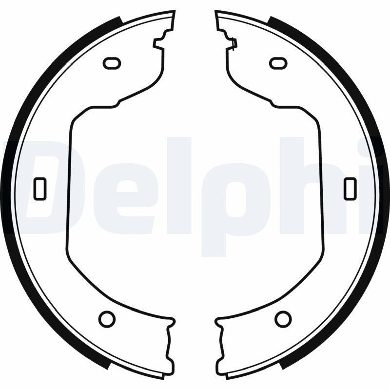 Комплект тормозных колодок   LS1920   DELPHI