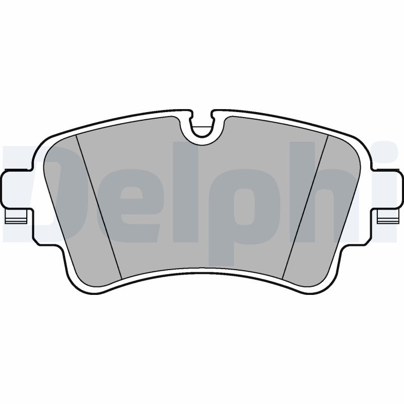 Комплект гальмівних накладок, дискове гальмо   LP3240   DELPHI