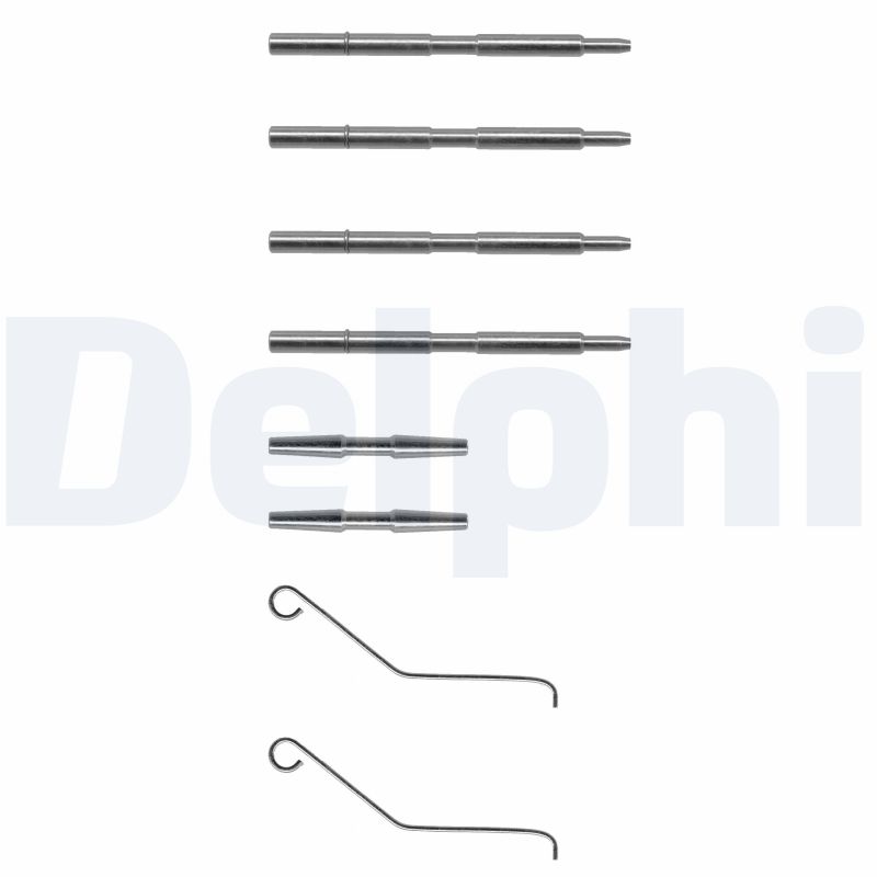 Комплект приладдя, накладка дискового гальма   LX0068   DELPHI