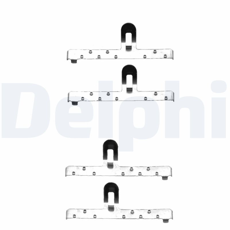 Комплект приладдя, накладка дискового гальма   LX0071   DELPHI