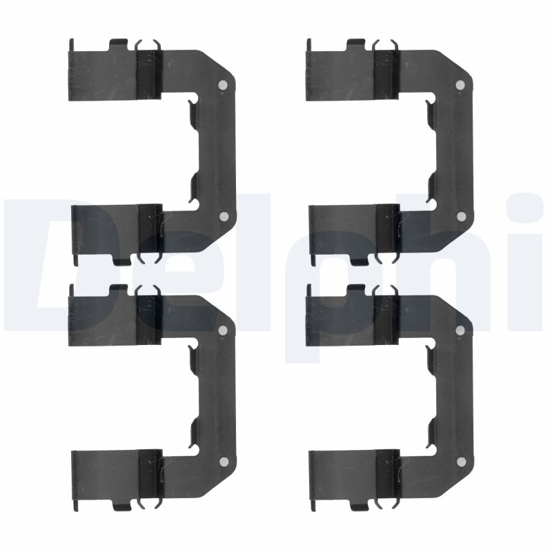 Комплект приладдя, накладка дискового гальма   LX0515   DELPHI