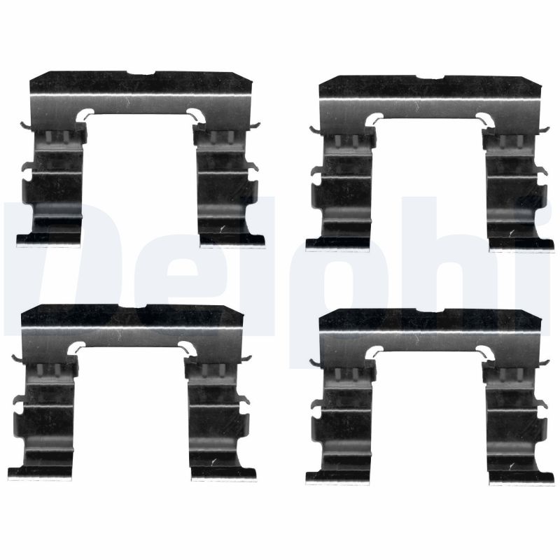 Комплектующие, колодки дискового тормоза   LX0613   DELPHI