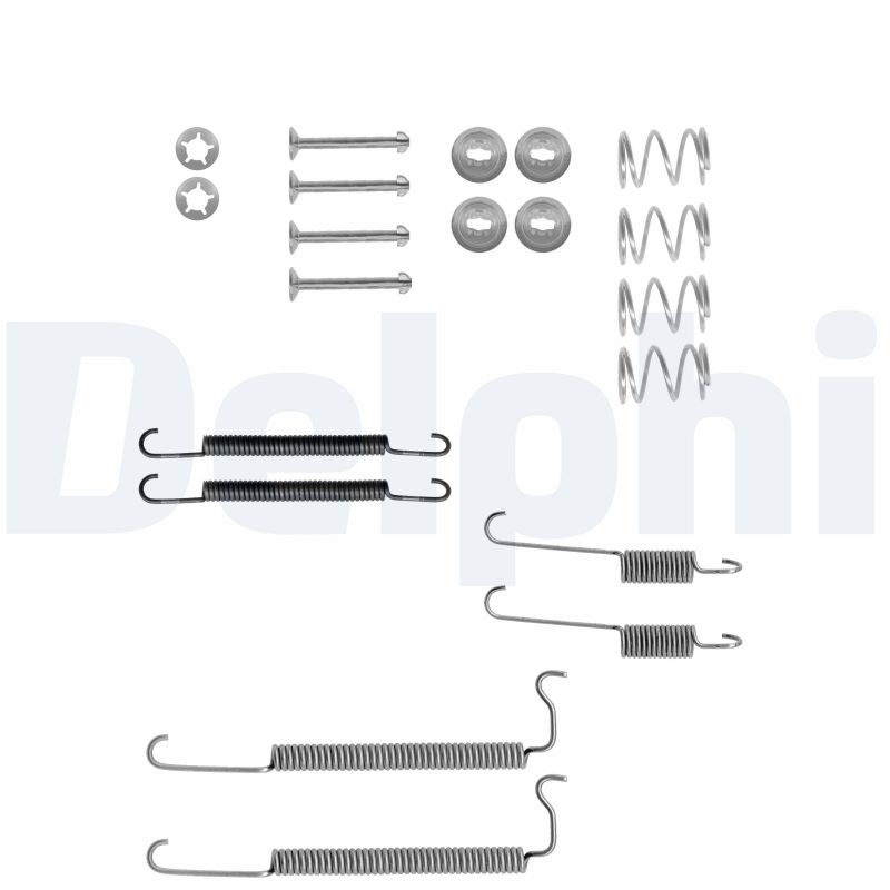 Комплект приладдя, гальмівна колодка   LY1046   DELPHI