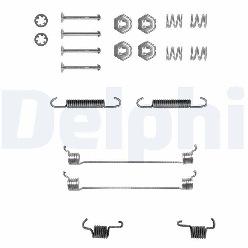 Комплектующие, тормозная колодка   LY1055   DELPHI