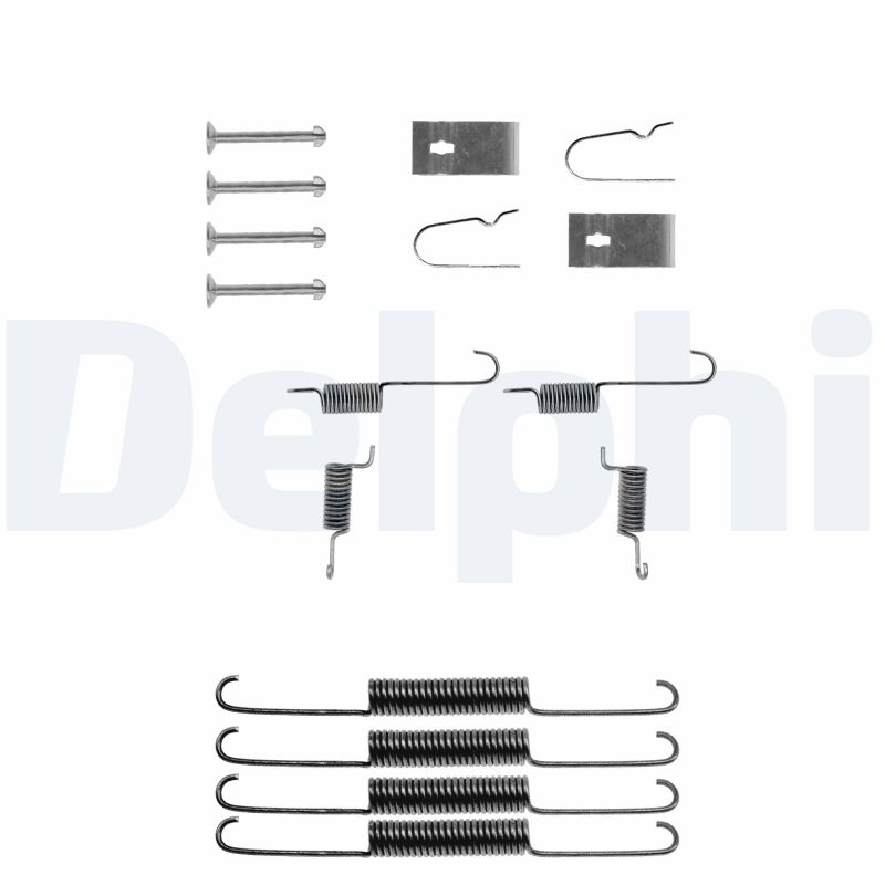 Комплект приладдя, гальмівна колодка   LY1114   DELPHI