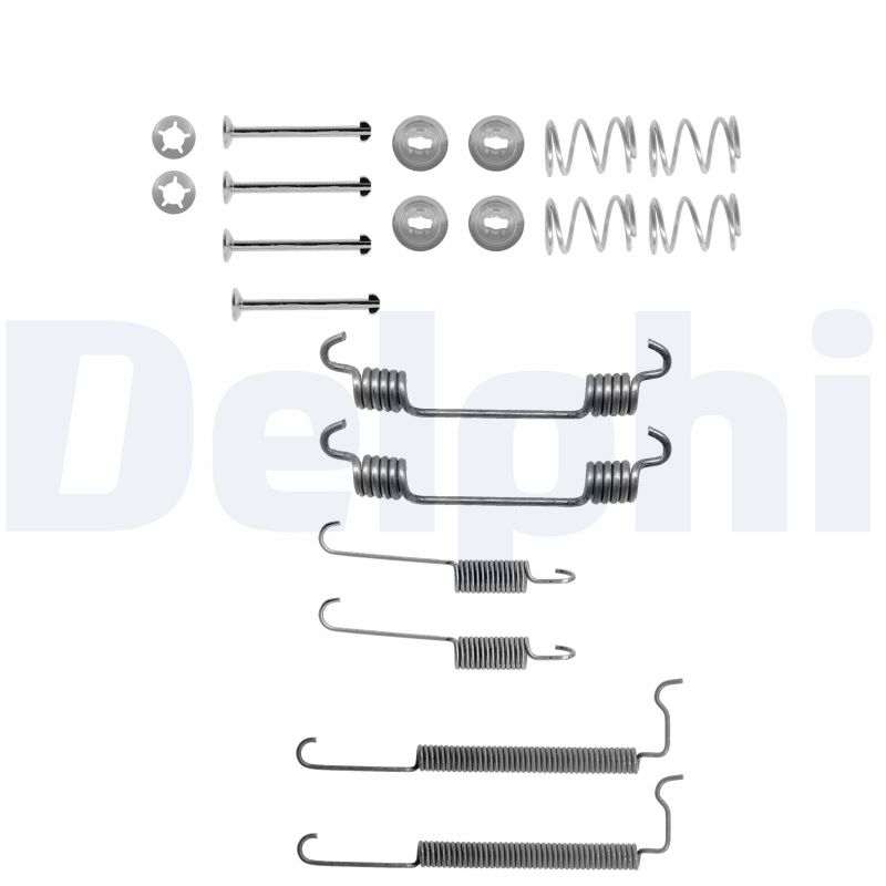 Комплект приладдя, гальмівна колодка   LY1134   DELPHI