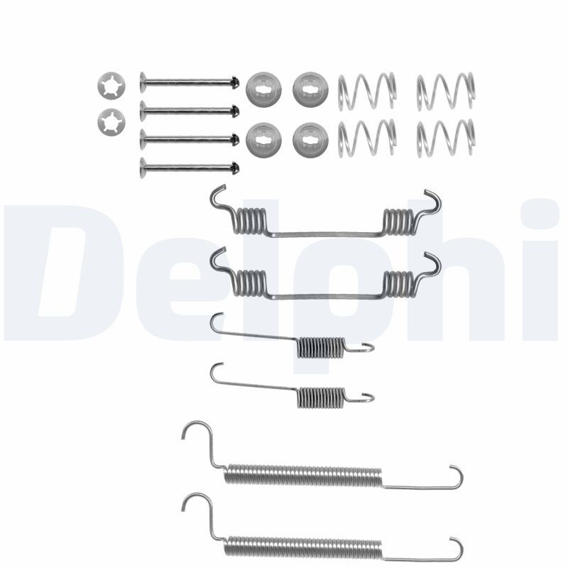 Комплект приладдя, гальмівна колодка   LY1241   DELPHI