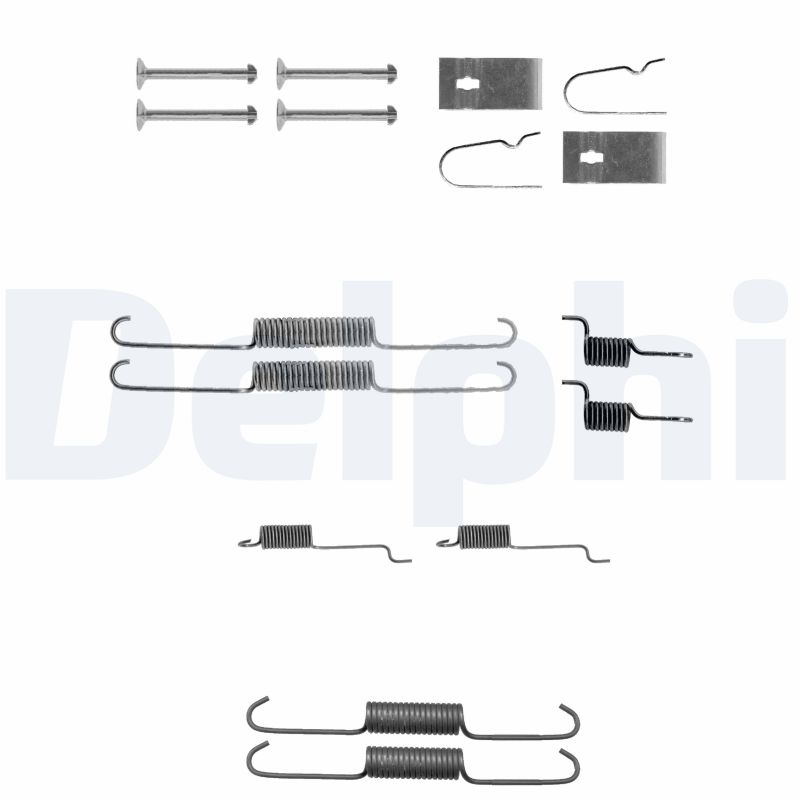 Комплектующие, тормозная колодка   LY1307   DELPHI