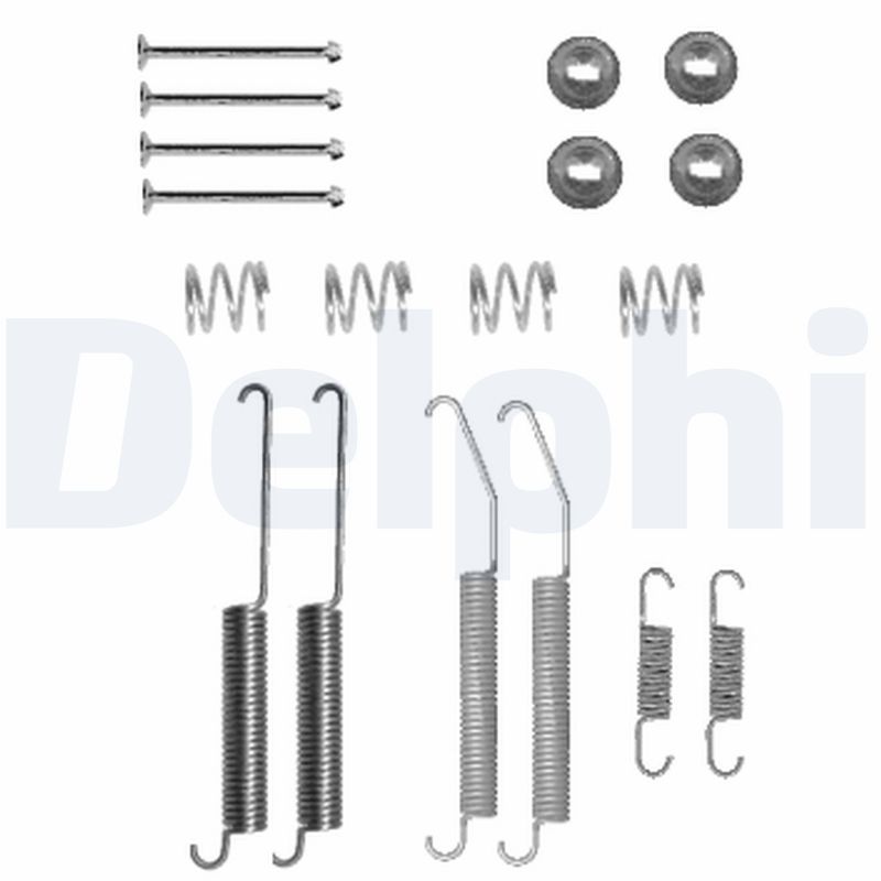 Комплект приладдя, гальмівна колодка   LY1334   DELPHI