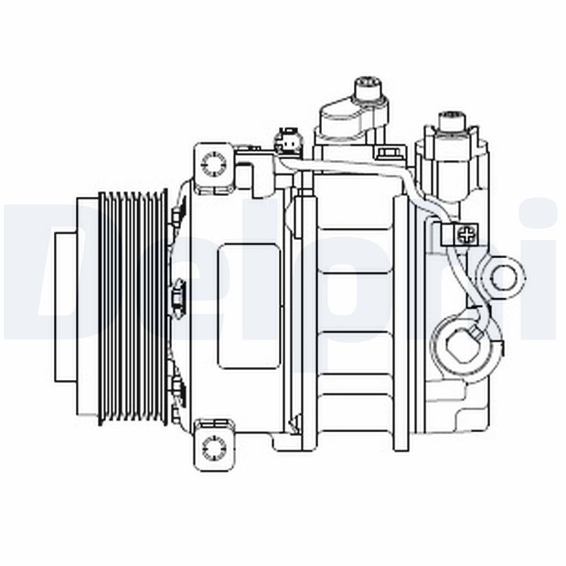 Компрессор, кондиционер   CS20378   DELPHI