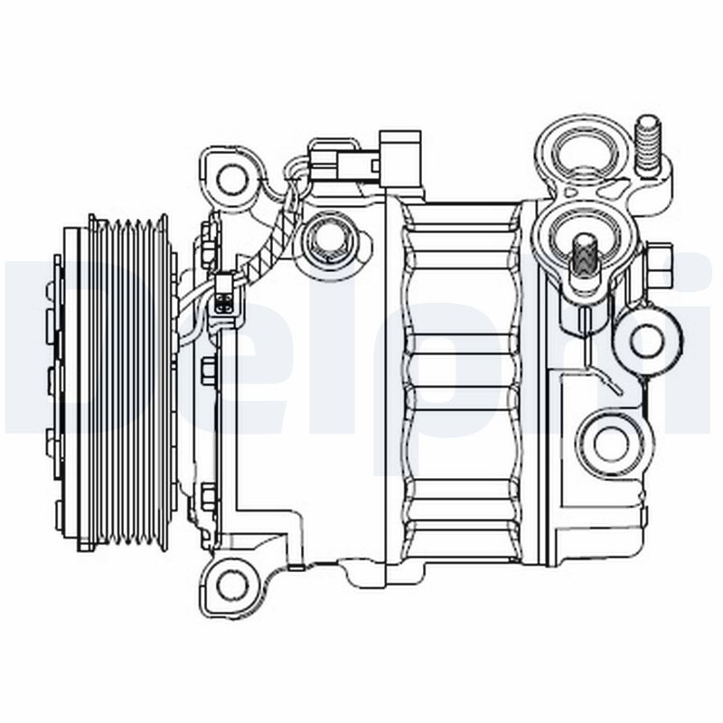 Компрессор, кондиционер   CS20512   DELPHI