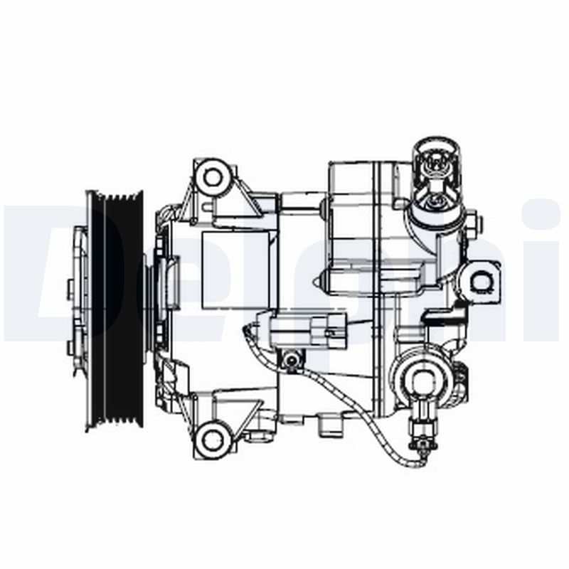 Компрессор, кондиционер   TSP0155948   DELPHI