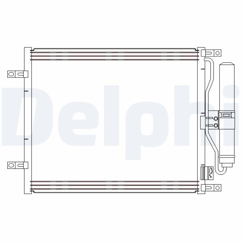 Конденсатор, кондиционер   CF20245   DELPHI