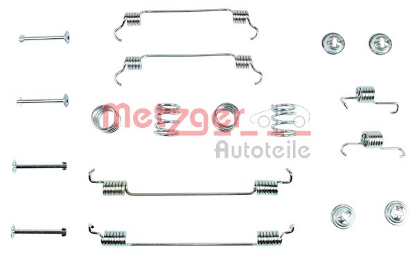 Комплектующие, тормозная колодка   105-0034   METZGER