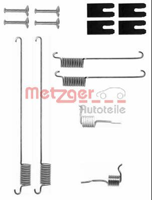 Комплектующие, тормозная колодка   105-0829   METZGER