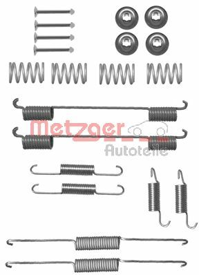 Комплектующие, тормозная колодка   105-0861   METZGER