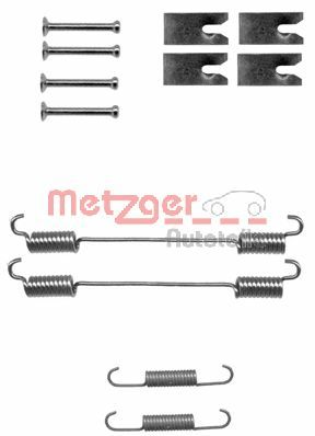 Комплект приладдя, гальмівна колодка   105-0862   METZGER