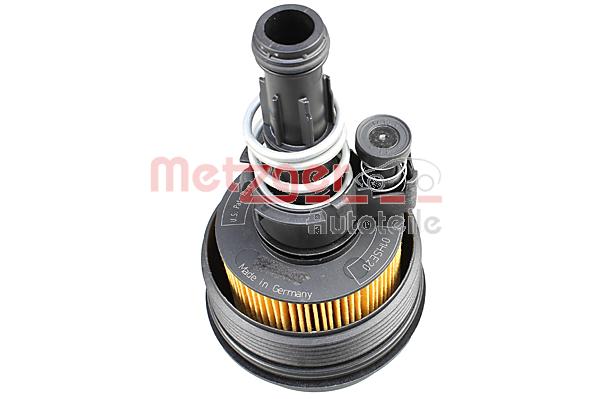 Кришка, корпус оливного фільтра 2370067 METZGER #2
