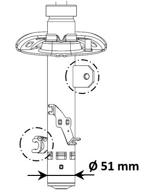 Амортизатор   3338005   KYB