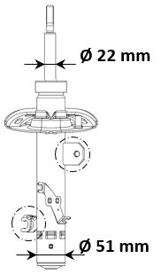 Амортизатор   3338060   KYB