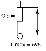 Амортизатор 343313 KYB #1