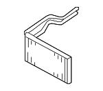Теплообмінник, система опалення салону   72130-XA00A   SUBARU