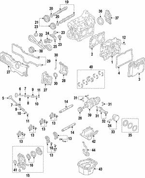 Уплотняющее кольцо, коленчатый вал   806792010   SUBARU