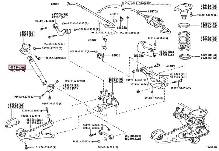 Амортизатор   48531-48133   TOYOTA