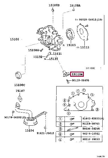 Датчик импульсов   90919-05035   TOYOTA