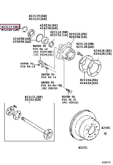 Комплект подшипника ступицы колеса   9052046014   TOYOTA