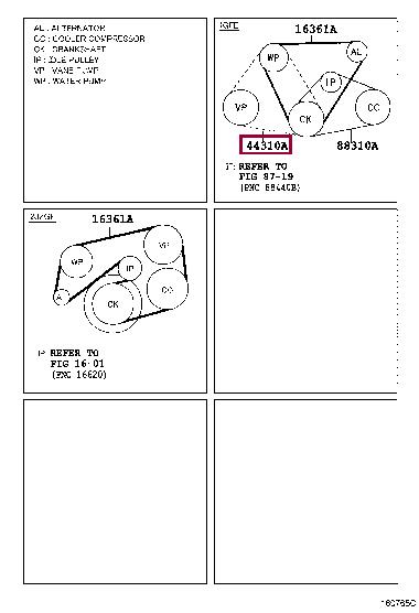 Поликлиновой ремень   9936300890   TOYOTA