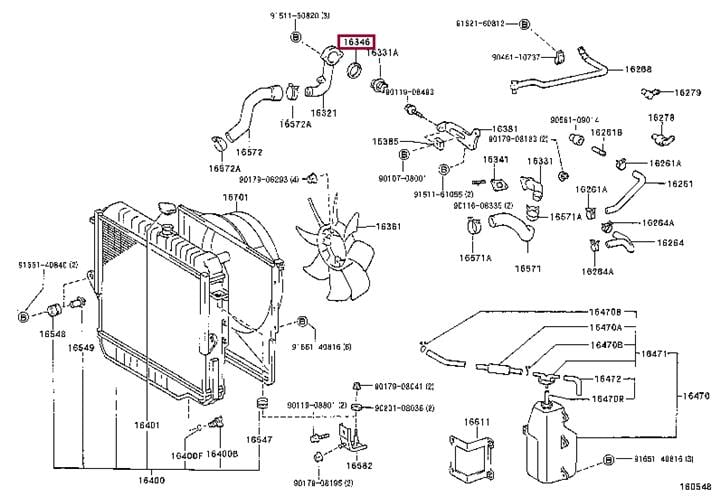 Ущільнення, термостат, TOYOTA 16346-66020 Ущільнення, термостат, TOYOTA 16346-66020