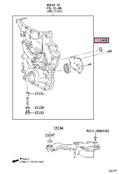 Прокладка, труба выхлопного газа   90301-19021   TOYOTA