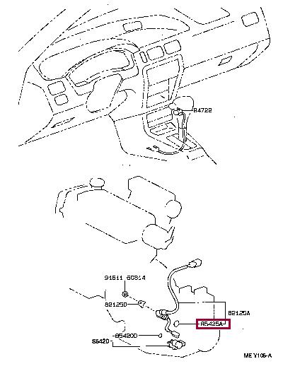 Прокладка, впускной коллектор   96721-24018   TOYOTA