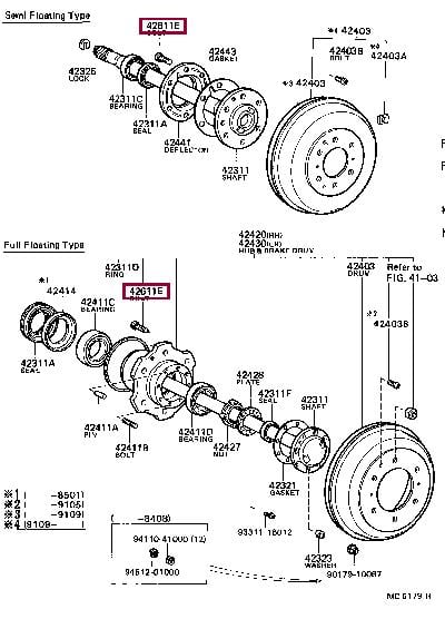 Колісний болт   90942-02083   TOYOTA