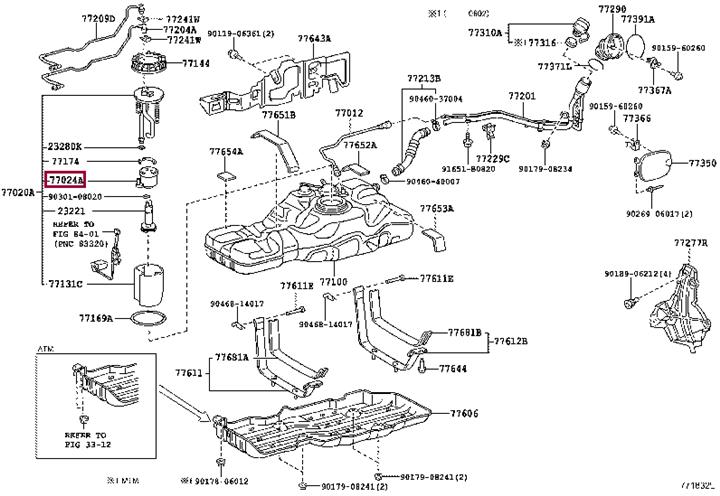 Фільтр палива   77024-35040   TOYOTA