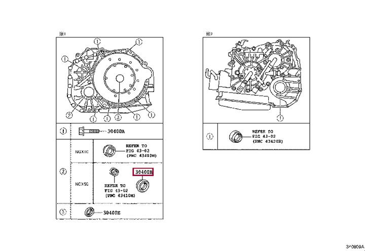 Ущільнювальне кільце вала, приводний вал   90311-49002   TOYOTA