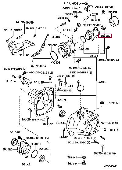 Ущільнювальне кільце вала, коробка передач, TOYOTA 9031138032 Ущільнювальне кільце вала, коробка передач, TOYOTA 9031138032