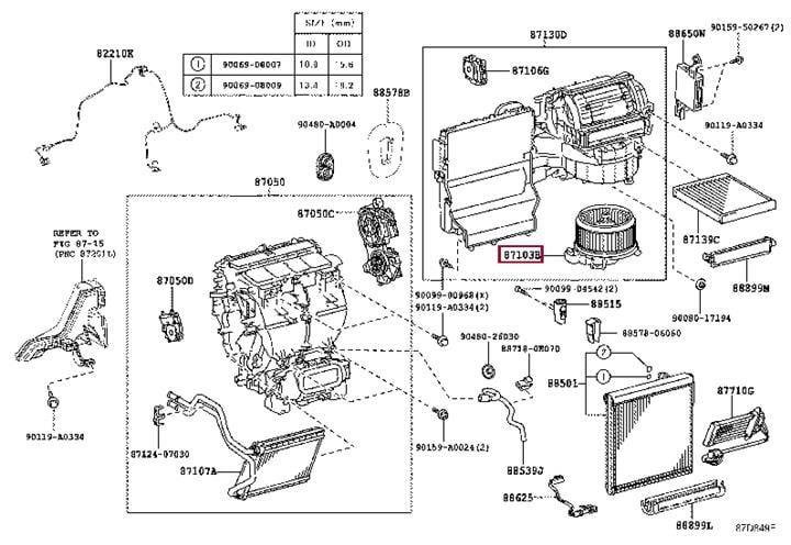Компресор салону   8710348080   TOYOTA